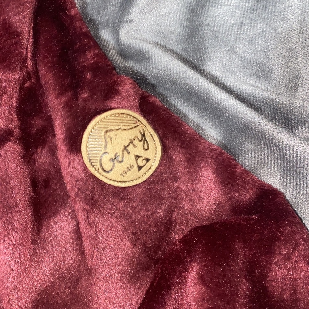 🎈Gerry Weber fluffy deep cherry jacket! - Picture 4 of 11